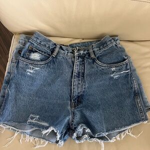 Vintage Bill Blass Cut Off Denim Jean Shorts
